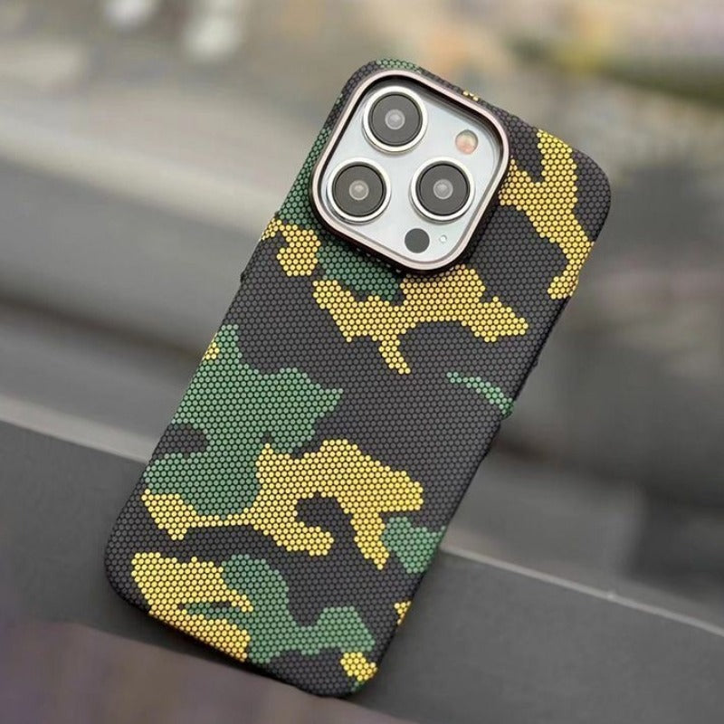 Metal Lens Magnetic Phone Case For iPhone