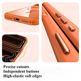 Transparent Magnetic Anti-drop Phone Case For iPhone