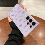 Butterfly Pattern  Silicone Phone Case For Samsung