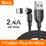 Magnetic Cable 3M 540 Rotate Magnet Charger