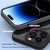 Acrylic Transparent Lens Protect Phone Case For IPhone