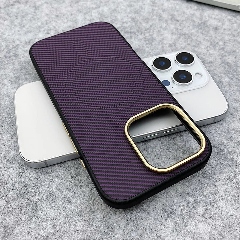 Alloy Lens Magnetic Phone Case for iPhone