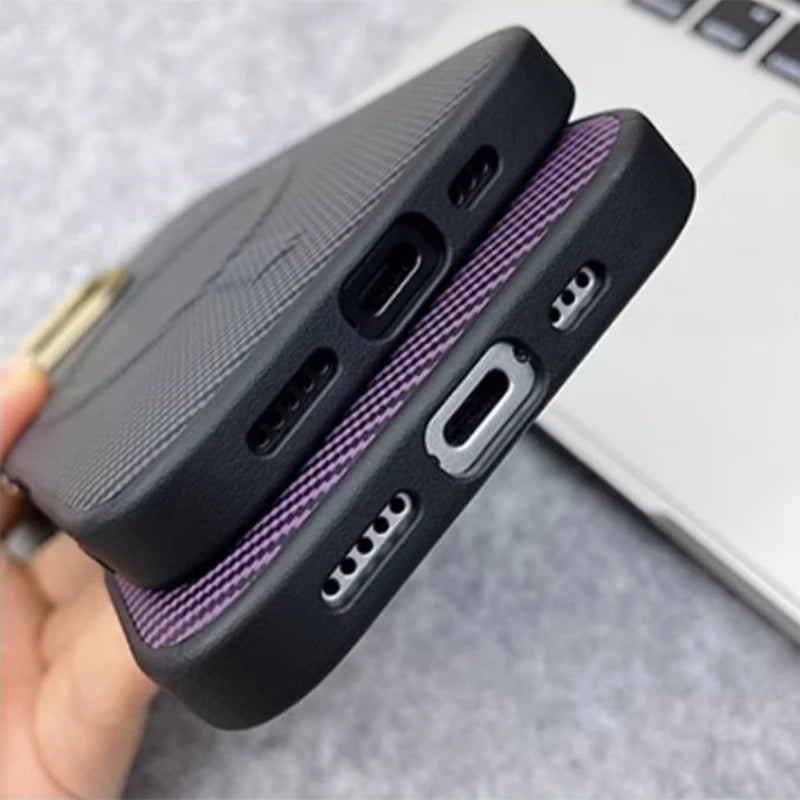 Alloy Lens Magnetic Phone Case for iPhone