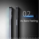 Carbon Fiber Pattern Matte Case For iPhone