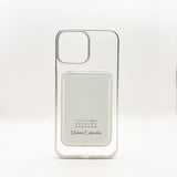 Transparent Acrylic Titanium Bezel Case For iPhone