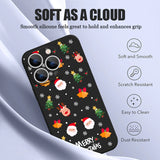 Cute Christmas Pattern Magnetic Phone Case For iPhone