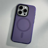 Frosted Anti-fall Bumper Magsafe Case For iPhone