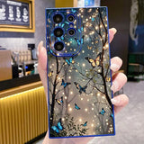 Glow In The Dark Butterfly Phone Case For Samsung