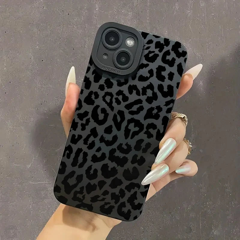 Leopard Print Pattern Phone Case For iPhone