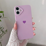 Love Candy Color Silicone Soft Case For iPhone