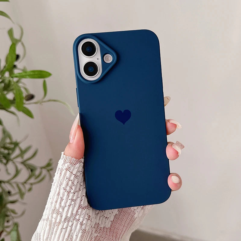 Love Candy Color Silicone Soft Case For iPhone