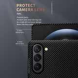 Luxury Carbon Fiber Case For Samsung Z Fold 3/4/5/6