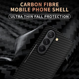 Luxury Carbon Fiber Case For Samsung Z Fold 3/4/5/6