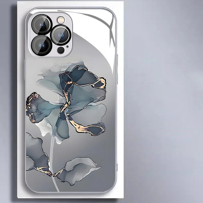 Luxury Marble Matte Phone Case For iPhone