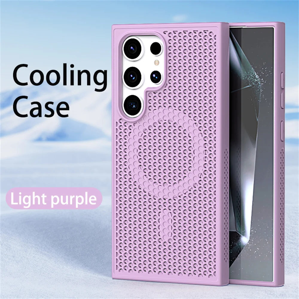 Magnetic Heat Dissipation Phone Case For Samsung