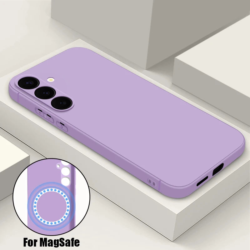 Magnetic Soft TPU Phone Case For Samsung