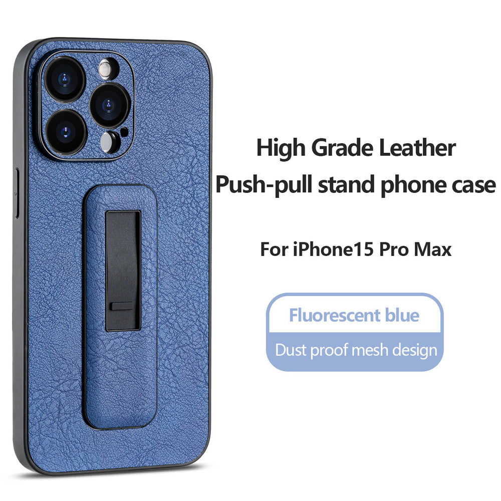 Invisible Push-pull Bracket Mobile Phone Case For iPhone