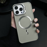 Metal Bracket Magnetic Case for IPhone