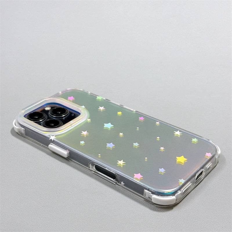Star Four Corner Anti-fall Phone Case For iPhone