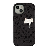 Cat Film 2 in 1 Shockproof Phone Case For iPhone