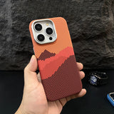 New magnetic textured phone case for iPhone