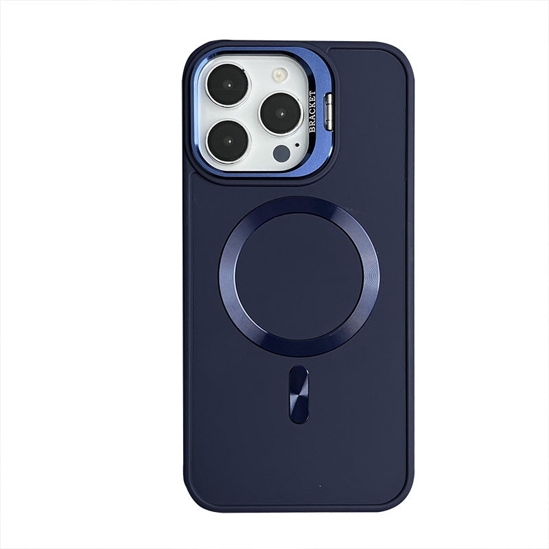 Metal Bracket Magnetic Case for IPhone