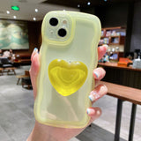 Love stand wavy edge case for iPhone