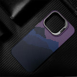 Luxury Matte Carbon Magnetic Slim Case For iPhone