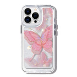 Gold Foil Butterfly Phone Case for IPhone