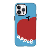 2 in 1 Apple Strawberry Phone Case For iPhone