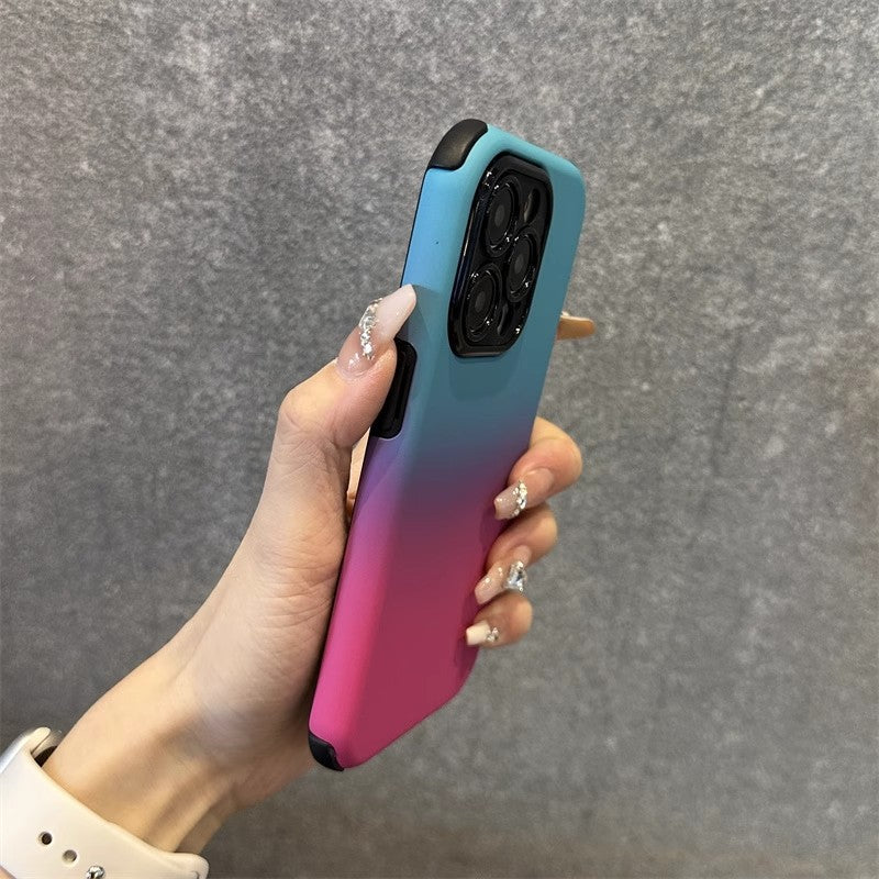 Gradient All-inclusive Drop-proof Phone Case For iPhone