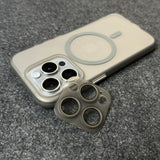 New Semi-transparent Frosted Lens Film Anti-fall Mobile Phone Case For iPhone