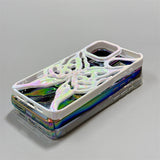 Hollow Electroplating Butterfly Phone Case For iPhone