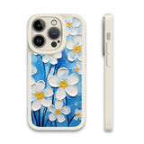 Oil Painting Style Flower Case for IPhone
