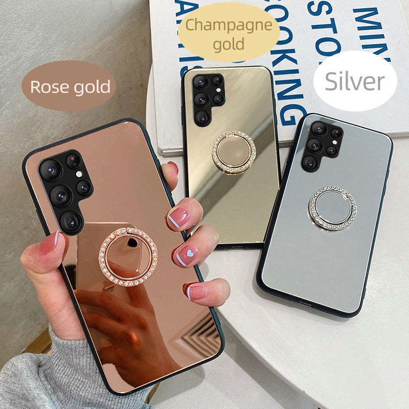 Mirror Stand Phone Case For Samsung