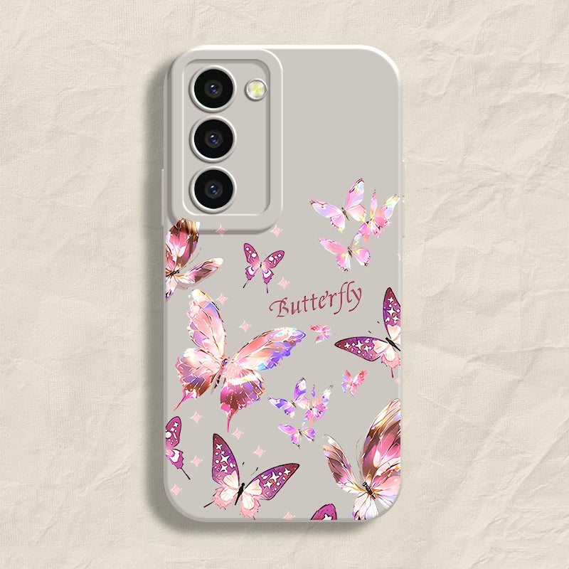 Butterfly Anti-fall Phone Case For Samsung