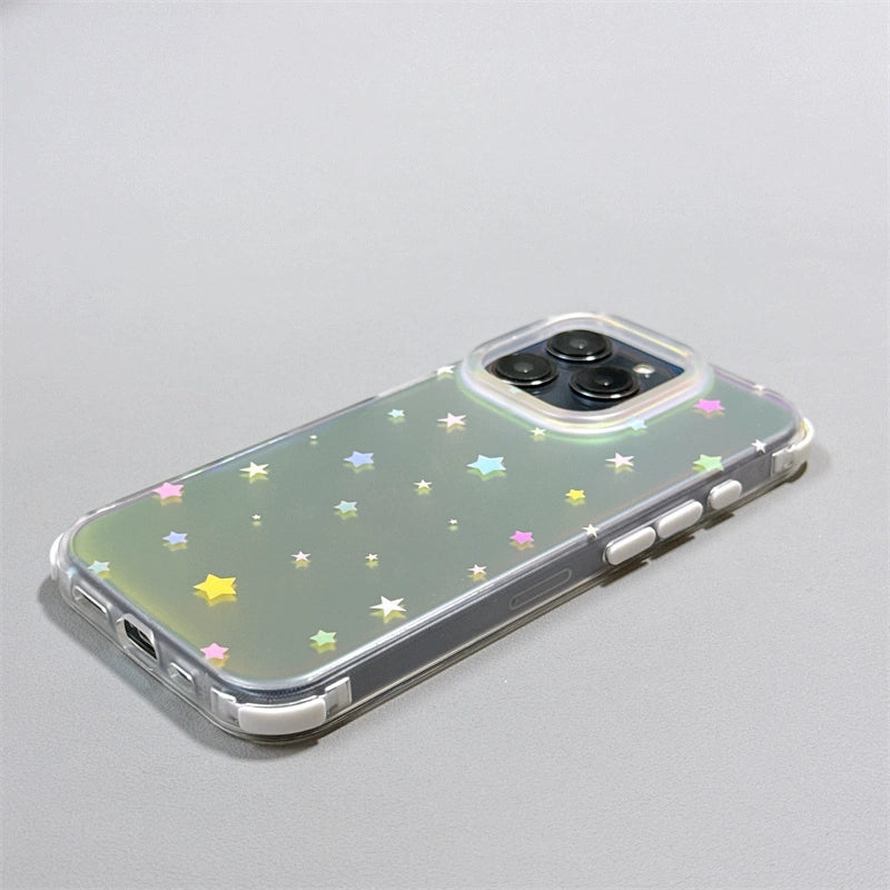 Star Four Corner Anti-fall Phone Case For iPhone