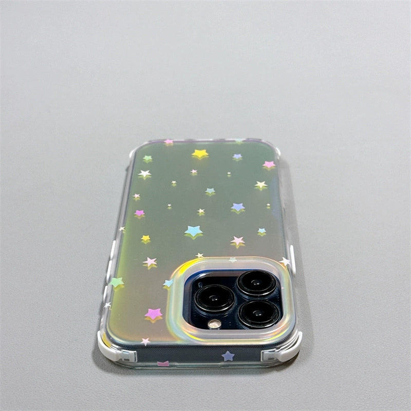 Star Four Corner Anti-fall Phone Case For iPhone