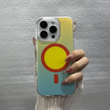 Gradient Magnetic Phone Case For iPhone