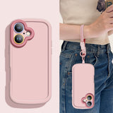 Solid Color Simple Anti-fall Soft Phone Case For iPhone