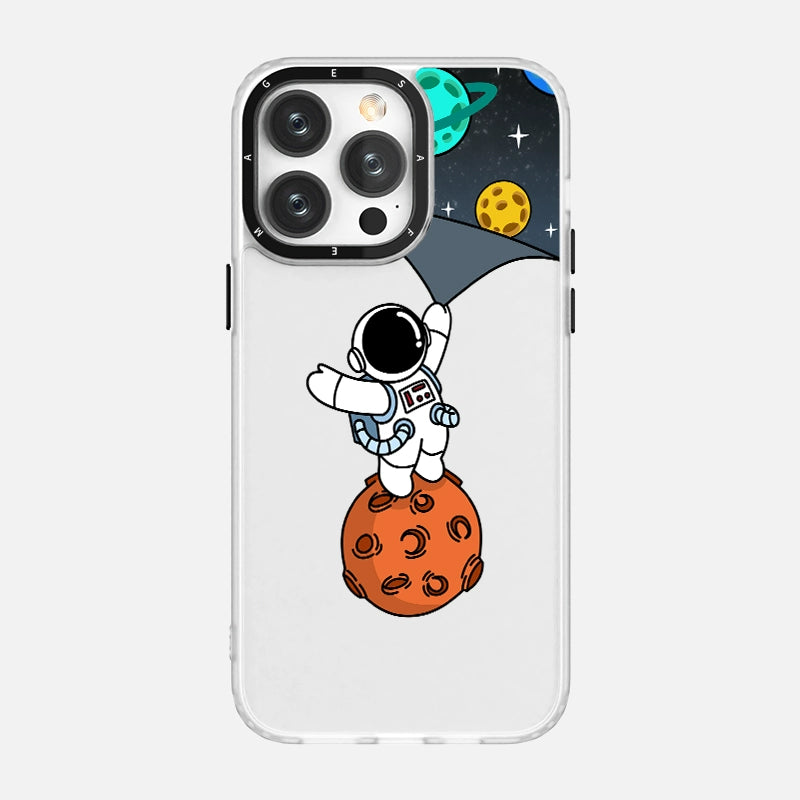 Astronaut Magnetic Phone Case For iPhone