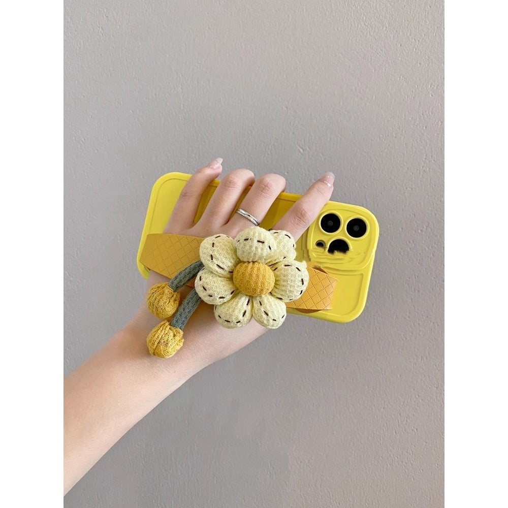 Liquid Pumpkin Flower Case for IPhone