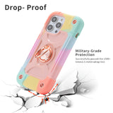 Colorful Silicone PC Phone Case For iPhone