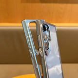 Ultra-thin Transparent Electroplated Frosted Anti-fall Hard Phone Case For Samsung