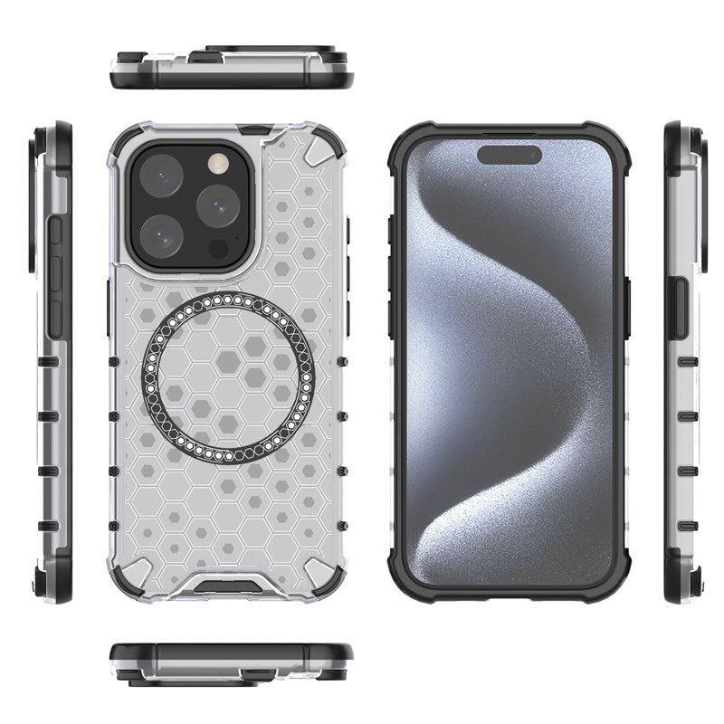 Magnetic Anti-fall Mobile Phone Case for iPhone