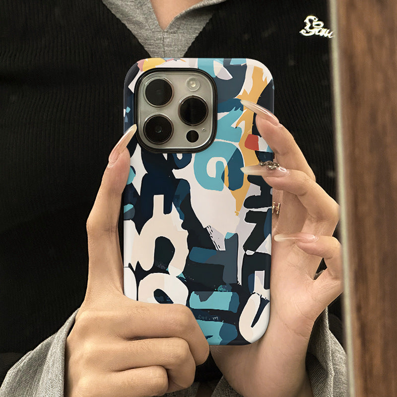 Graffiti Magnetic Phone Case For iPhone