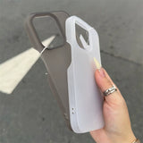 [Half-frame] Ultra-thin Bare Metal Cooling Phone Case For iPhone