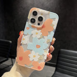Flower Magnetic Phone Case For iPhone