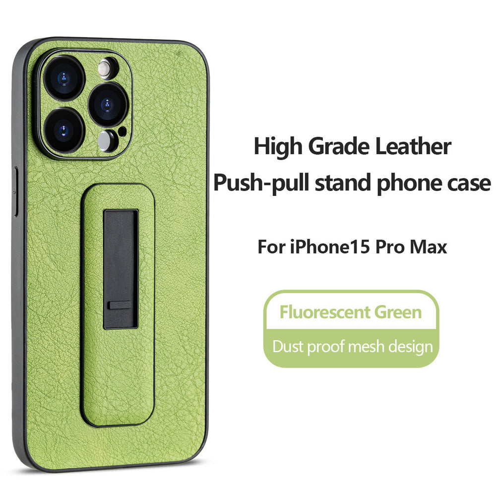 Invisible Push-pull Bracket Mobile Phone Case For iPhone