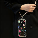 Colorful Love Mirror Soft Phone Case For Samsung